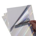 10 Sheets Holographic Laser Printable Vinyl Sticker Paper - A4(8.3×11.7 Inch), Waterproof & Self-Adhesive Inkjet Printable Paper. 