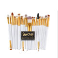 20 PCS Makeup Brush Set Eye Shadow Brush Set Foundation Brush Beauty Tools Super Soft Man-made Fibers Full Set. 