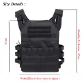Tactical Vest Water-repellent Outdoor Body Armor Lightweight JPC Molle Plate Carrier Adjustable Hunting Vest CS Game Jungle Gear. 