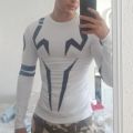 3D Print Compression Shirts for Men Athletic Quick Dry Tshirts Tops Gym Workout Fitness Undershirts Baselayers Sports Activewear. 