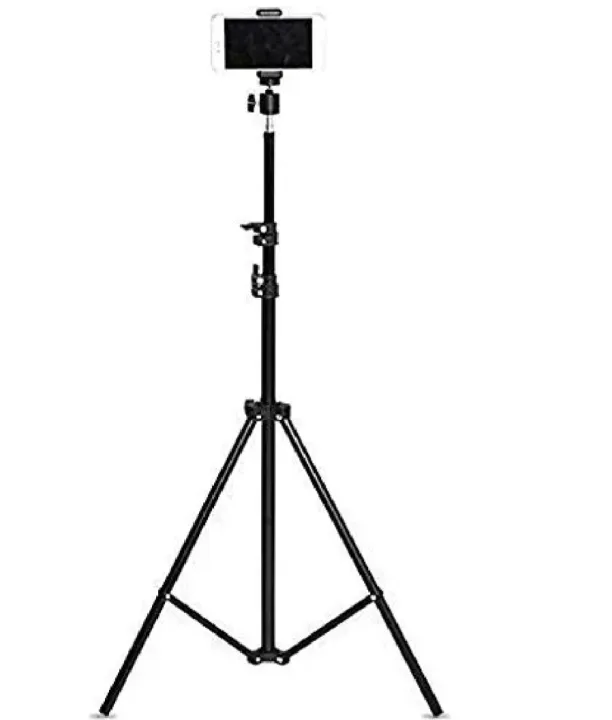 6%20Feet%20Tripod%20Stand%20with%20360%20Degree%20Horizontal%20and%20Vertical%20Rotation%20Ball%20Head%20and%20Mobile%20Holder%20Compatible%20With%20Smartphone%206%20Feet%20Tripod%20Stand%20with%20360%20Degree%20Horizontal%20and%20Vertical%20Rotation%20Ball%20Head%20and%20Mobile%20Holder%20Compatible%20With%20Smartphone%20-%20Image%203