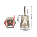 **1PC Bicycle Cassette Lockring Removal Install Tool Road Bike Flywheel Sprocket Remover Socket Wrench Repair Maintenance Tool. 