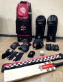 hard ball cricket kit MRF. 