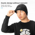 ROCKBROS Winter Cycling Fleece Hats Outdoor Sports Cap Men Winter Warm Head Hat Windproof Skiing Cycling Bicycle Cap Men Hats. 