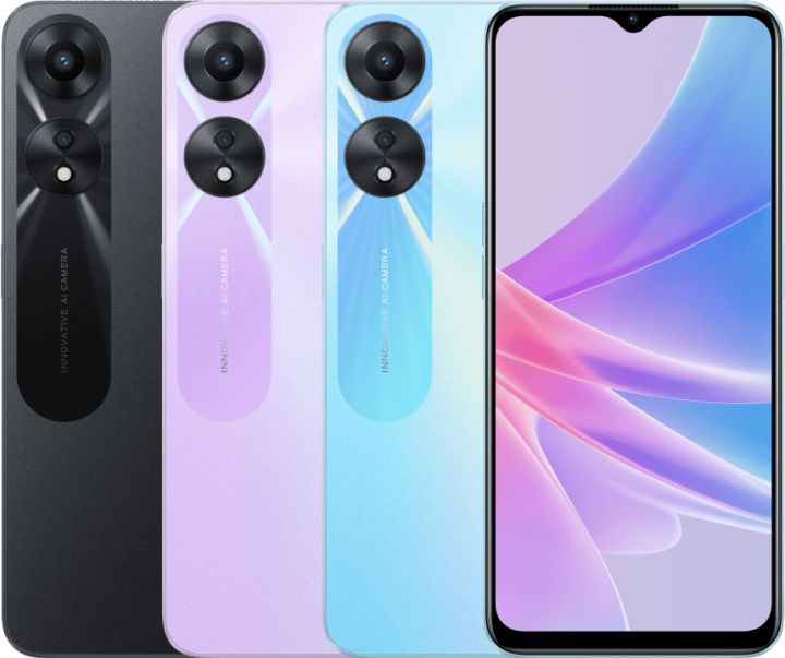 Oppo A78 5g 4gb Ram 128gb Rom Dual Sim Side Fingerprint PTA Approved
