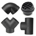 Air Vent Ducting T L Y Piece Elbow Pipe Outlet Exhaust Connector Joiner For Webasto Eberspaecher Diesel Parking Heater Accessory. 