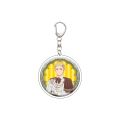55MM Anime Hetalia: Axis Powers Keychain Feliciano Vargas/Ludwig Beilschmidt Key Chain Acrylic Model Plate Christmas Gifts. 
