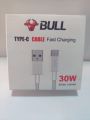 BULL Cable fast charging type C 30 W charging cable -26611. 