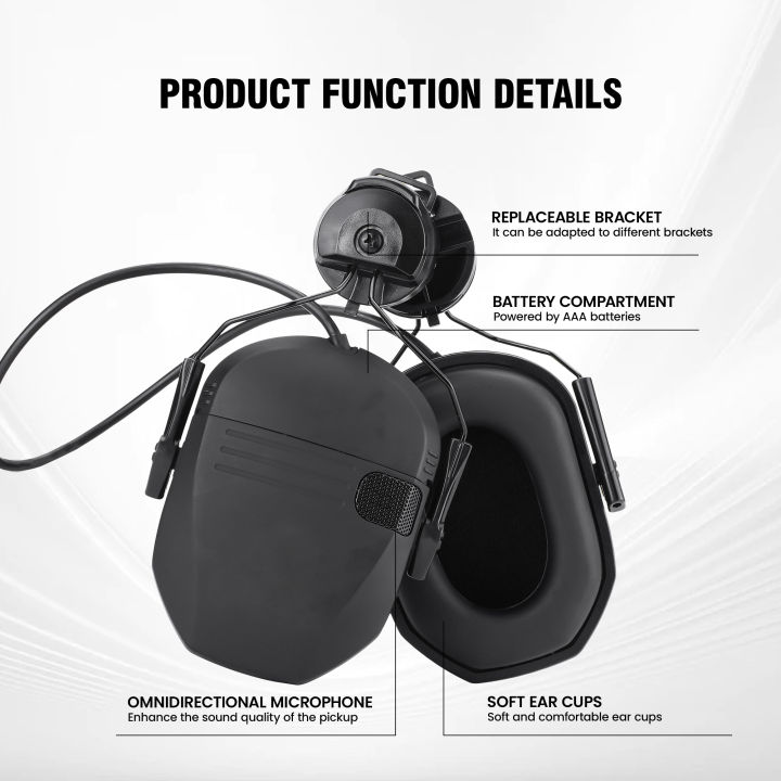 Electronic%20Shooting%20Headset%20Helmet%20Mounted%20Version%20Hunting%20Pickup%20and%20Noise%20Reduction%20Tactical%20Headset%20Hearing%20Protection%20-%20Image%206