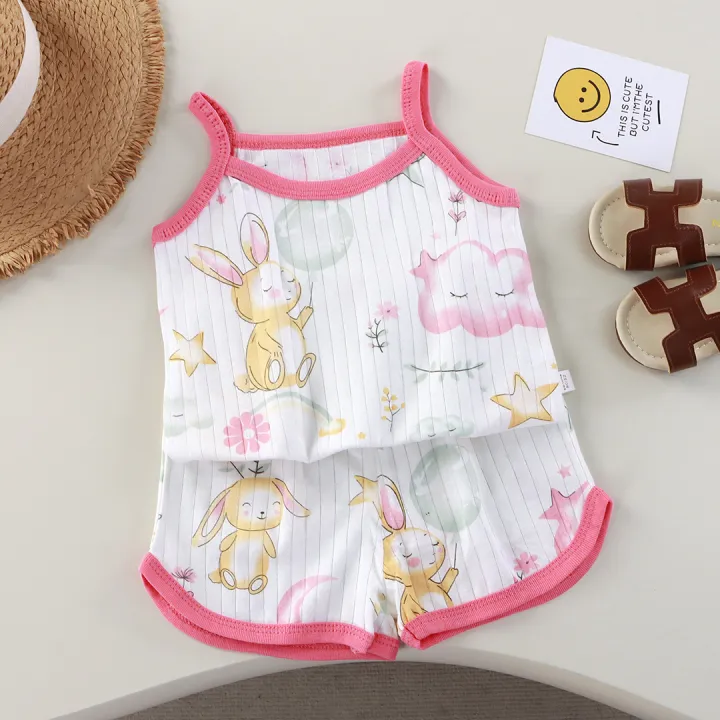 Girls%20Summer%20Clothes%20Sets%20New%20Baby%20Sleeveless%20Tops%20Shorts%202%20Pieces%20Suit%20Girls%20Square%20Collar%20Clothing%20Set%20Kids%20Cotton%20Clothes%20-%20Image%207