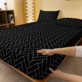 1 Piece Of Harrow Porcelain Pattern Frosted Bedsheet, Bedroom Printed Bedspread, Bedding (Excluding Pillowcases). 