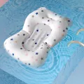 Baby Bath Seat Support Mat Foldable Bath Tub Pad &amp Chair Newborn Bathtub Pillow Infant Anti-Slip Soft Comfort Body Cushion. 