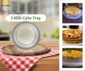 3 Milk Cake Tray,11 inches Best plastic Tray,High quality tray,Baking Trays,Highly Demanded in the market,Best quality of plastic, Used for cake baking. 