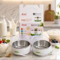 (Doi) Yogurt Maker-Automatic Stainless Steel - ABS + PP - 220-240V - 15W - 1L Capacity - On/Off Switch - Light Indicator - 7-9 Hours Preparation Time ..