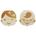 Baby Tooth Box Wooden Kids Milk Teeth Organizer Storage Boys Girls Baby Souvenirs Gifts Keepsakes Spanish/Dutch/French/German. 