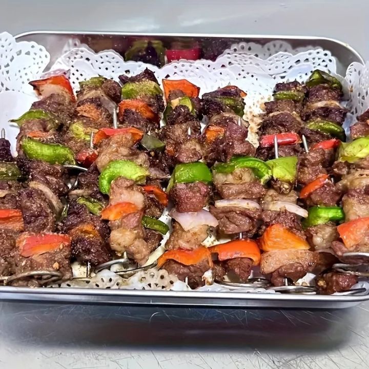 10pcs%20Air%20Fryer%20Oven,%20Vertical%20Grill,%20Skewer%20Grill,%20Universal%20Accessories,%20Food%20Grade%20304%20Stainless%20Steel%20Special%20Baking%20Needle%20-%20Image%204
