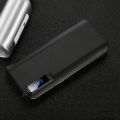 Portable Stylish Power Bank Case for 5 x 18650 Battery - White Charging Storage Case. 