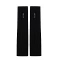 2 Pairs Of Ice Silk Sleeves For Both Men And Women Outdoor Uv Protection Cycling Arm Sun Screen Protection Black Plus White.