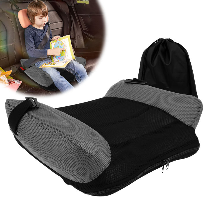 Inflatable Car Booster Seat Cushion Portable Booster Seat With Storage ...