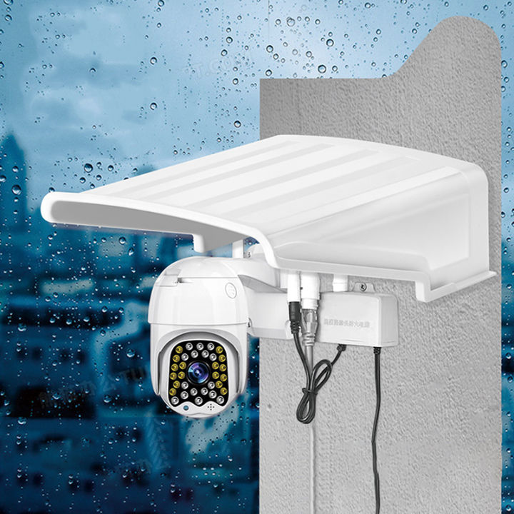 Camera Sun Cover Sun Rain Shade Rainproof Shelter Camera Protective Cap Wall Waterproof ...