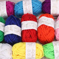 QJH Children's 12-Color Yarn 10g Each for DIY Material Package Kindergarten Making Doll Doll Knitting Beginners by Handcrafts. 