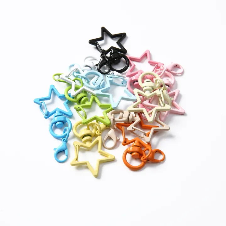 5/50/100%20pcs%20Colorful%20Key%20Chain%20Clasp%20Keyrings%20Big%20Lobster%20Clasp%20Hooks%20Keyfob%20Keychain%20for%20DIY%20Jewelry%20Making%20Supplies%20Wholesale%20-%20Image%205