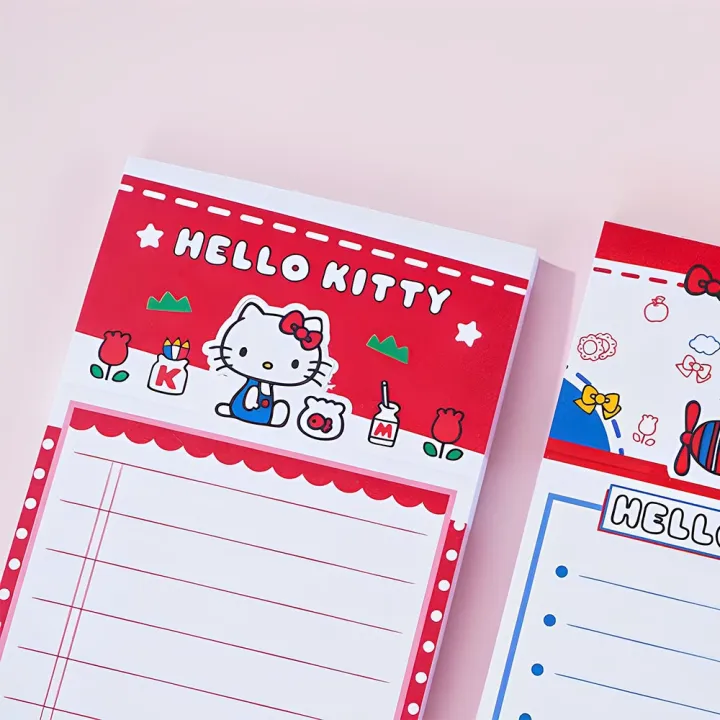 Genuine%20Sanrio%20Hello%20Kitty%20Memo%20Pad%20Sticky%20Cute%20Notes%20Stationery%20Label%20Notepad%20Planner%20Sticker%20School%20Supplies%20Girls%20%20-%20Image%204