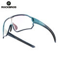 ROCKBROS Child Photochromic Sunglasses Bicycle Eyewear UV400 Kids Bike Goggles Protection Classic Windproof Outdoor Glasses. 
