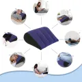 Inflatable Foot Pillow Elevation Leg Pillows For Travel Camping Sleeping Wedge Pillow Knee Cushion Portable Accessories PVC. 