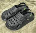 New Clogs Slip-on Closed Toe Cap Hole Soft Sole EVA Walking Crocs Sandals for Men.