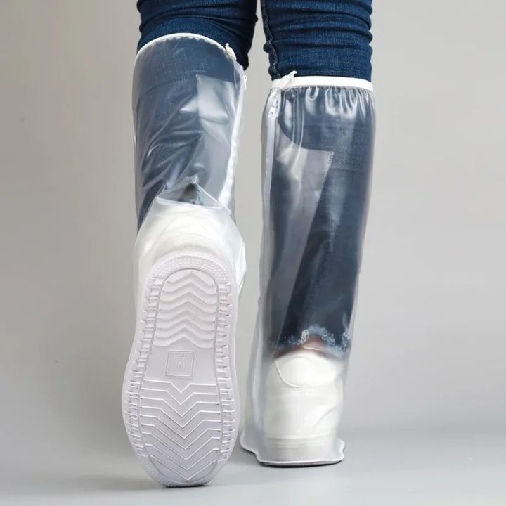 Men's%20and%20Women's%20High%20Tube%20Shoe%20Cover%20with%20Pressed%20Rain%20Waterproof%20Edge%20and%20Thickened%20Sole%20Wear%20Resistant%20Quality%20Dirtproof%20-%20Image%205