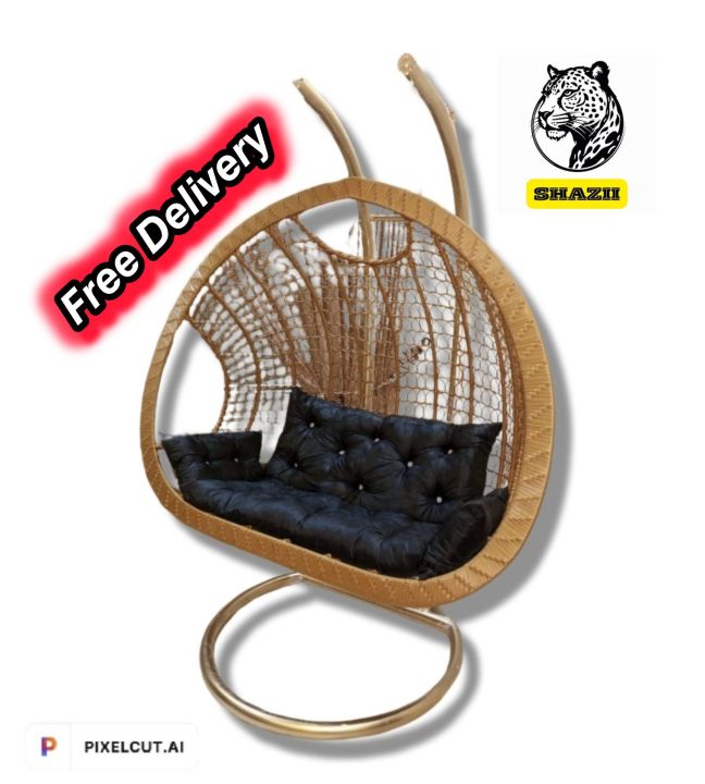 Double%20Hanging%20chair%20or%20Hanging%20swing%20with%2018%20gauge%20stand%20and%204%20long%20Cousins%20-%20Image%202