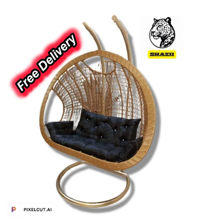 Double%20Hanging%20chair%20or%20Hanging%20swing%20with%2018%20gauge%20stand%20and%204%20long%20Cousins%20-%20Image%202