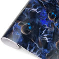 Graffiti Vinyl Wrap Car Wraps Personality Vinyl Paper for Car Wrapping Film Skull Pattern Auto Outdoor Accessories Body Covering.