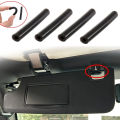 4Pcs Left Right Sun Visor Repair Tubes for Jeep For Wrangler For JK 2007 to 2017 Replacement Kit for Vehicle Visor Repair.