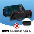Hand Grip Case For Nintendo Switch 2 With Stand Holder Anti-Slip Protective Case with 5 Game Card Slots for Switch 2 Accessories.