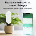 Tuya Zigbee Temperature Humidity Moisture Detector Smart Soil Moisture Light Sensor Real Time Monitor Support Home Assistant Z2M lightify. 