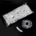 100pcs Disposable Earmuffs Waterproof Plastic Shower Cap Ear Protection Hair Dye Oil Bath Shower Salon Ear Protector. 