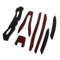 21Pcs/Set Bicycle Motorcycle Sport Sponge Helmet Inner Padding Foam Pads Kits Lining Protection Tool.