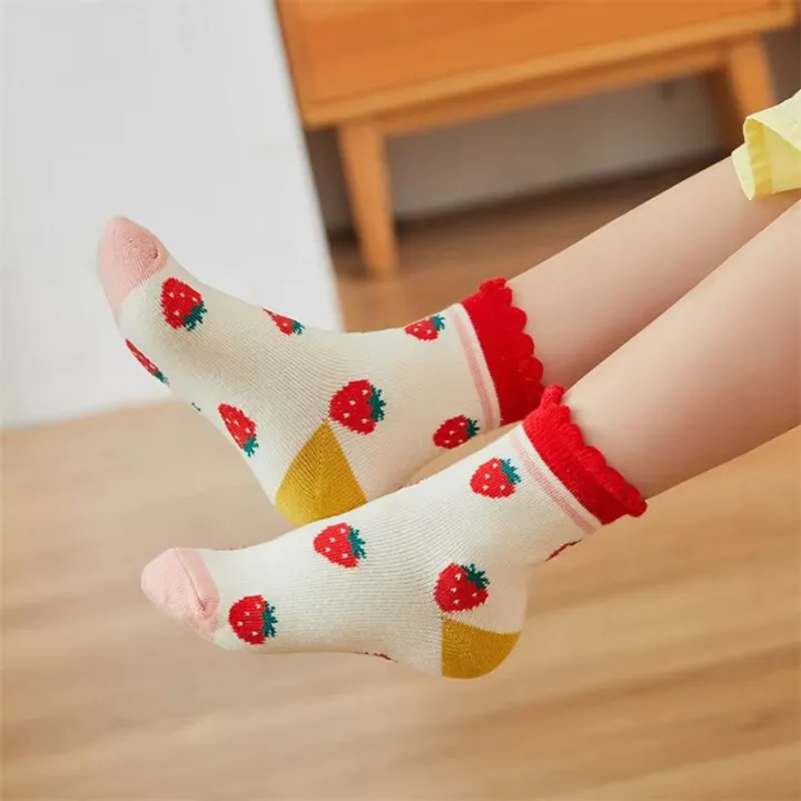 5Pairs/lot%20Girls%20Cotton%20Socks%20Korean%20Strawberry%20Cute%20Print%20Socks%20Spring%20Autumn%20Cartoon%20Breathable%20Sock%20for%200-13Y%20Children%20Socks%20-%20Image%203