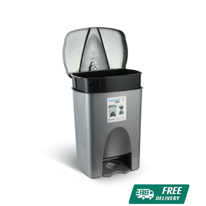 RFL Paddle Bin 20L Silver 86946