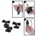 2/5/10PCS Referee Whistle Finger Grip Clip Holder Soccer Trainer Whistle Finger Support Bracket for Trainer Fingers Clamp. 