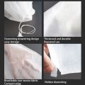 10pcs/20pcs Shoes Storage Bag Closet Organizer Non Woven Travel Portable Dust Proof Pocket Clothing Classified Hanging Bags.