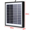 5W 12V Solar Panel Polycrystalline Outdoor Solar Panel Low Power Appliances Power Supply Equipment 140*130*20mm. 