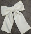 Large bow hair tie. 