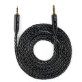 KBEAR AUX08 Plus 8 Core OFC Silver-plated Hi-Fi AUX Cable 1.4m/2m 3.5MM/2.5MM/4.4MM Earphones Headphones Headset AUX Cable. 