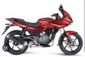 Bajaj Pulsar 220f Red Bike Full Sticker Kit. 