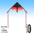 YongJian Large Beach Delta Kite for Adults and Kids Extremely Easy to Fly for Beginners Comes with 100m String Kite Handle. 