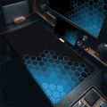 Gaming Mouse Pad Hexagon Geometric Art Design Keyboard Deskmat Gamer Large Mousepad Computer Office Non-slip Cushion Accessories. 