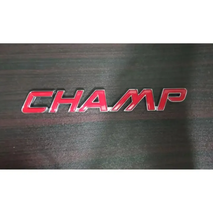 Champ%20Emblem%0Afor%20Automotive%20Exterior%20Accessories.%20-%20Image%202